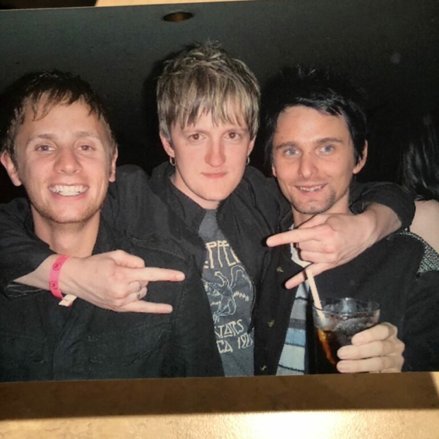 The first time I met and hung out with the band muse